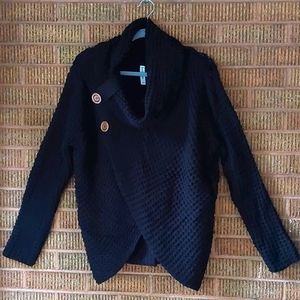 NWOT Gorgeous Black Knit Sweater